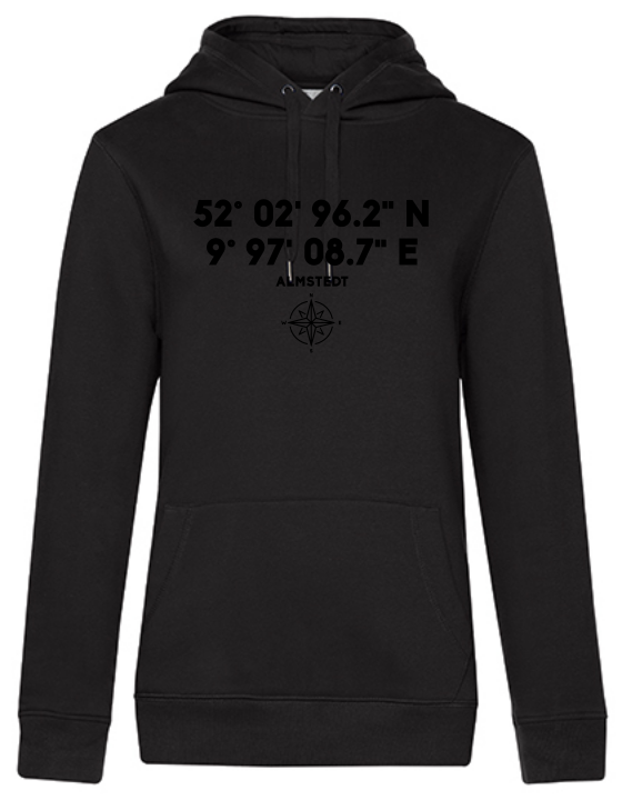 Hoodie KOORDINATEN Damen